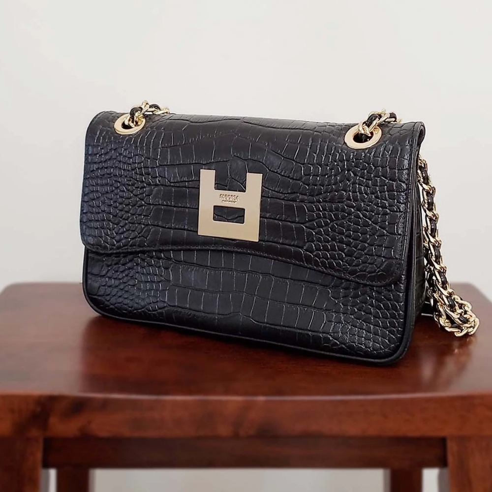 FABORSA Italian Leather bag Korean letter